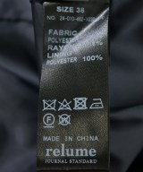 JOURNAL STANDARD relume（ジャーナルスタンダードレリューム）ノーカラージャケット 紺 サイズ:38(M位) レディース/2200710384195