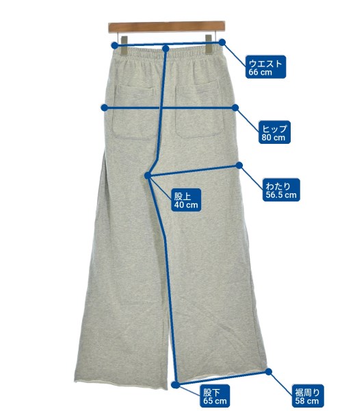 JOURNAL STANDARD relume（ジャーナルスタンダードレリューム）スウェットパンツ グレー サイズ:F レディース/2200714534060