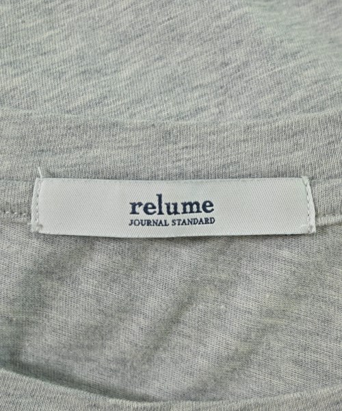 JOURNAL STANDARD relume（ジャーナルスタンダードレリューム）Tシャツ・カットソー グレー サイズ:F レディース/2200711520042