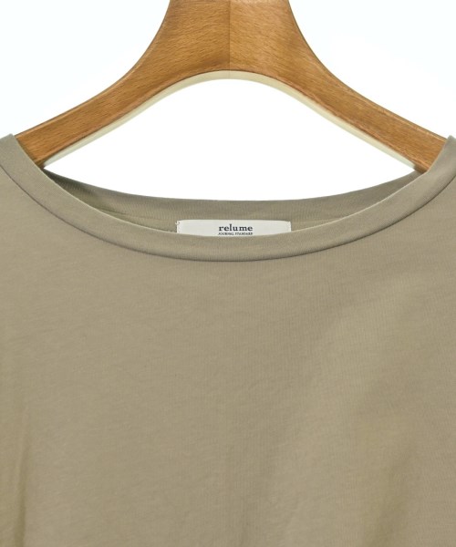JOURNAL STANDARD relume（ジャーナルスタンダードレリューム）Tシャツ・カットソー ベージュ サイズ:F レディース/2200711520059