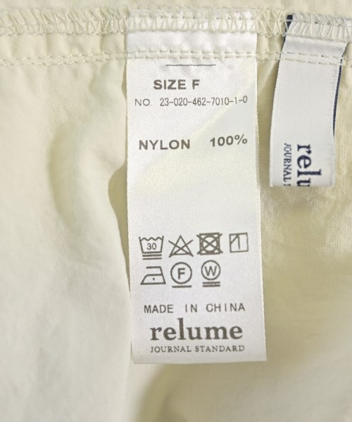 JOURNAL STANDARD relume（ジャーナルスタンダードレリューム）ブルゾン 白 サイズ:F レディース/2200715583012