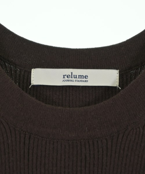 JOURNAL STANDARD relume（ジャーナルスタンダードレリューム）タンクトップ 茶 サイズ:F レディース/2200715583111