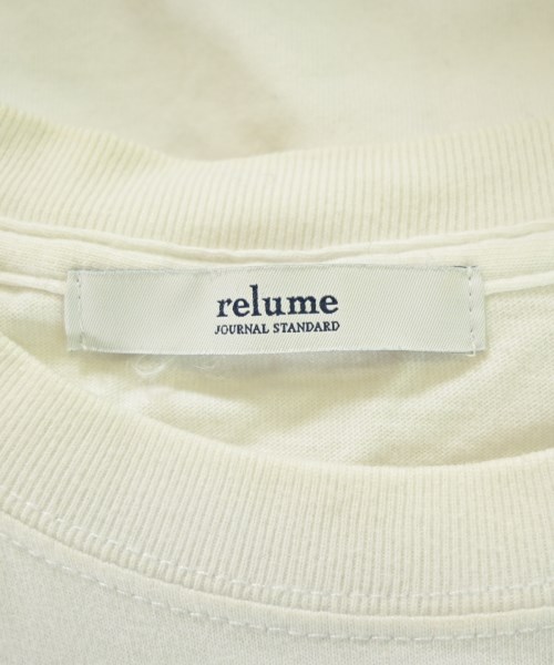 JOURNAL STANDARD relume（ジャーナルスタンダードレリューム）Tシャツ・カットソー 白 サイズ:F レディース/2200710272119