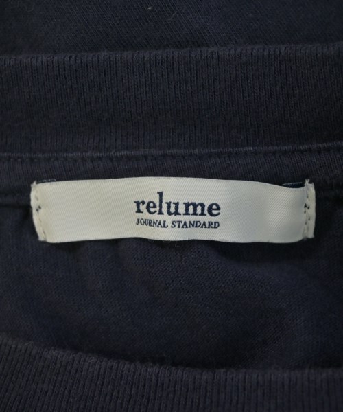 JOURNAL STANDARD relume（ジャーナルスタンダードレリューム）Tシャツ・カットソー 紺 サイズ:F レディース/2200711113015
