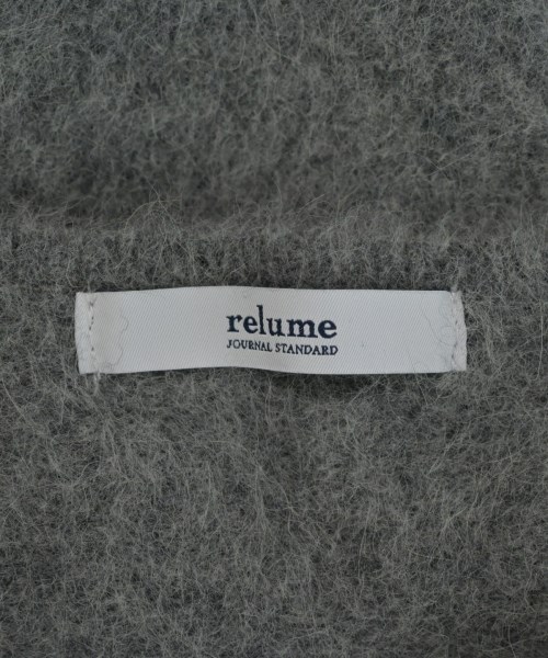 JOURNAL STANDARD relume（ジャーナルスタンダードレリューム）ニット・セーター グレー サイズ:F レディース/2200711326019