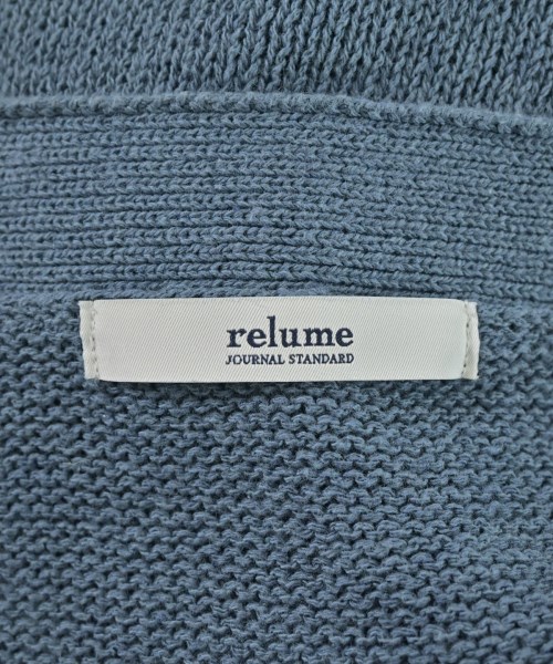 JOURNAL STANDARD relume（ジャーナルスタンダードレリューム）カーディガン 青 サイズ:F レディース/2200716172024
