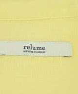 JOURNAL STANDARD relume（ジャーナルスタンダードレリューム）カジュアルシャツ 黄 サイズ:F レディース/2200711911154