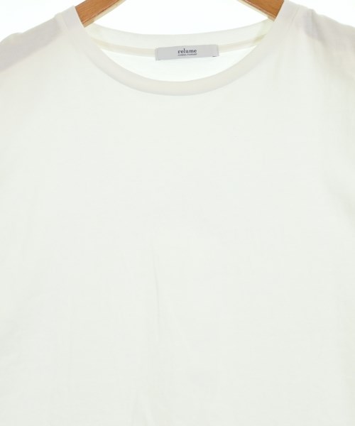 JOURNAL STANDARD relume（ジャーナルスタンダードレリューム）Tシャツ・カットソー 白 サイズ:F レディース/2200714662077