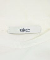 JOURNAL STANDARD relume（ジャーナルスタンダードレリューム）Tシャツ・カットソー 白 サイズ:F レディース/2200714662077