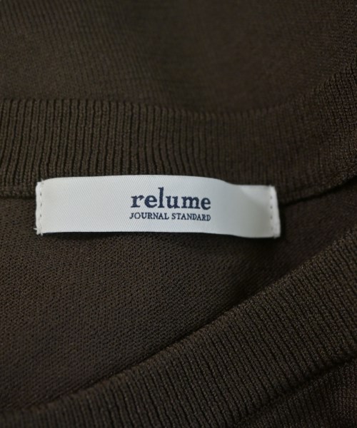 JOURNAL STANDARD relume（ジャーナルスタンダードレリューム）ニット・セーター 茶 サイズ:F レディース/2200715161098