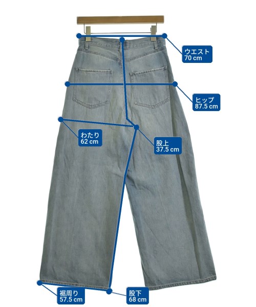 JOURNAL STANDARD relume（ジャーナルスタンダードレリューム）デニムパンツ 青 サイズ:38(M位) レディース/2200715195017