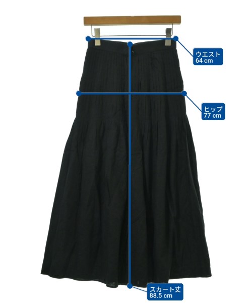 JOURNAL STANDARD relume（ジャーナルスタンダードレリューム）ロング・マキシ丈スカート 黒 サイズ:38(M位) レディース/2200719573019