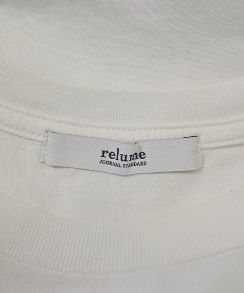 JOURNAL STANDARD relume（ジャーナルスタンダードレリューム）Tシャツ・カットソー 白 サイズ:F レディース/2200632982066