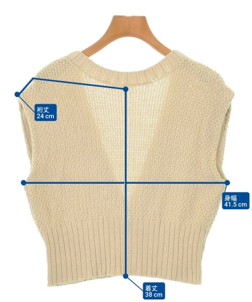 JOURNAL STANDARD relume（ジャーナルスタンダードレリューム）ベスト ベージュ サイズ:F レディース/2200637864039