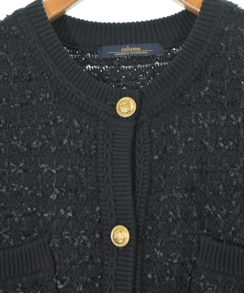 JOURNAL STANDARD relume（ジャーナルスタンダードレリューム）カーディガン 黒 サイズ:F レディース/2200629109025