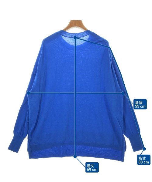 JOURNAL STANDARD relume（ジャーナルスタンダードレリューム）ニット・セーター 青 サイズ:F レディース/2200639361024