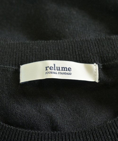 JOURNAL STANDARD relume（ジャーナルスタンダードレリューム）ワンピース 黒 サイズ:F レディース/2200634249310