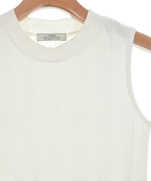 JOURNAL STANDARD relume（ジャーナルスタンダードレリューム）ノースリーブ 白 サイズ:F レディース/2200636586123