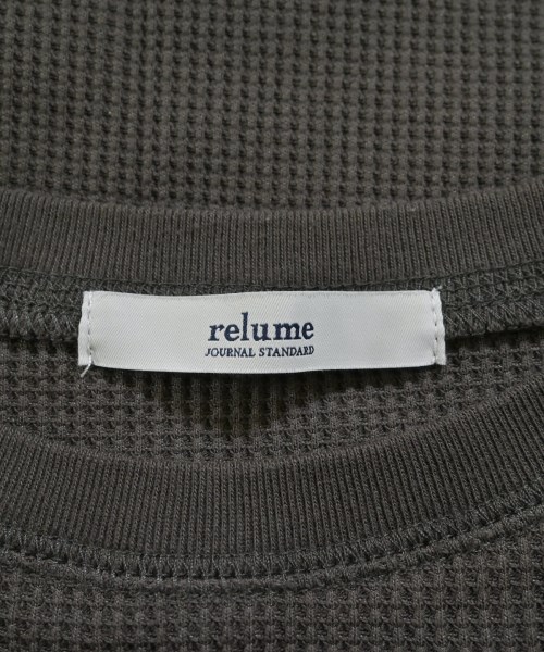 JOURNAL STANDARD relume（ジャーナルスタンダードレリューム）Tシャツ・カットソー 茶 サイズ:F レディース/2200635965011