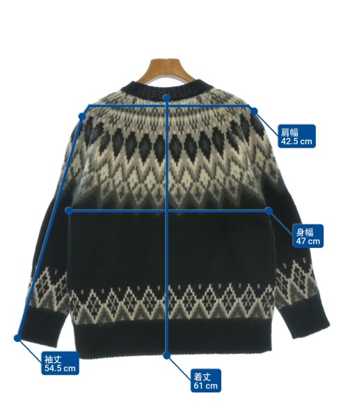 JOURNAL STANDARD relume（ジャーナルスタンダードレリューム）ニット・セーター 黒 サイズ:F レディース/2200636659025