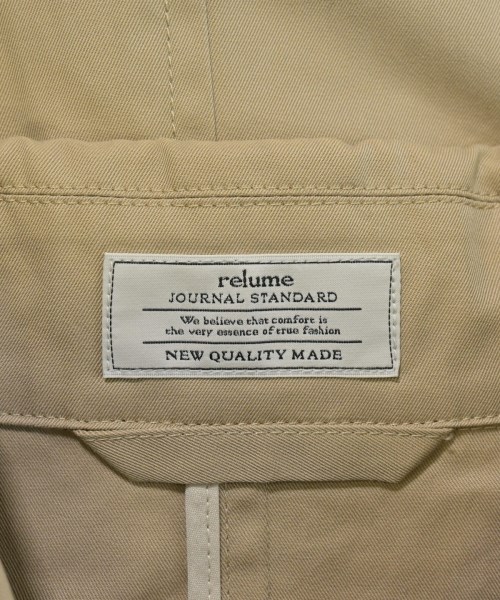 JOURNAL STANDARD relume（ジャーナルスタンダードレリューム）ステンカラーコート ベージュ サイズ:38(M位) レディース/2200639315096