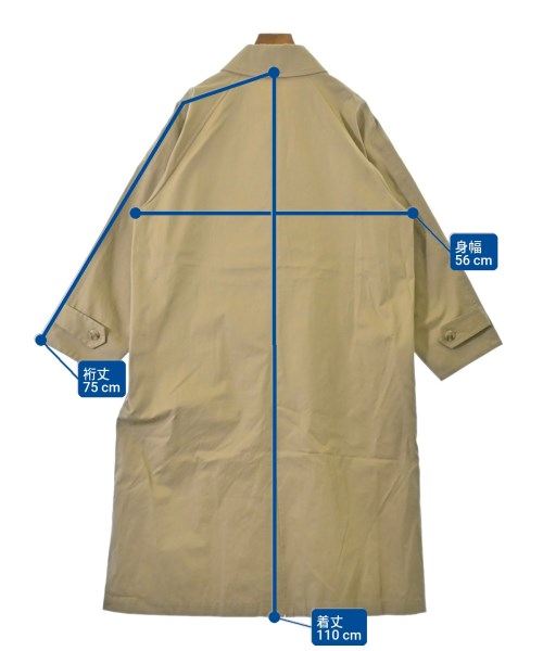 JOURNAL STANDARD relume（ジャーナルスタンダードレリューム）ステンカラーコート ベージュ サイズ:38(M位) レディース/2200639315096