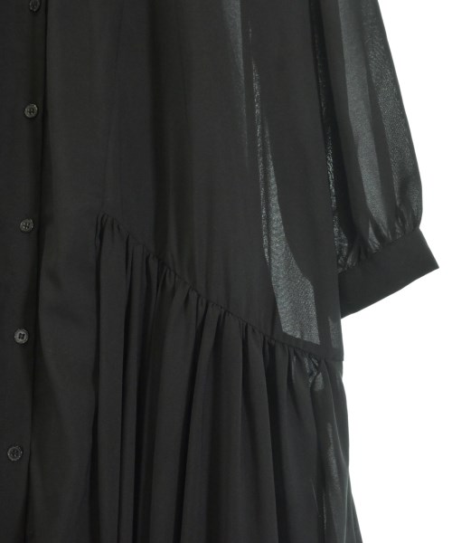 JOURNAL STANDARD relume（ジャーナルスタンダードレリューム）シャツワンピース 黒 サイズ:F レディース/2200638722031