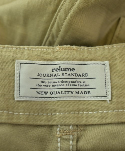 JOURNAL STANDARD relume（ジャーナルスタンダードレリューム）チノパン ベージュ サイズ:38(M位) レディース/2200646215112