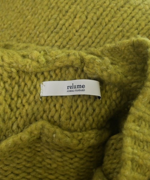 JOURNAL STANDARD relume（ジャーナルスタンダードレリューム）ニット・セーター カーキ サイズ:F レディース/2200640597023