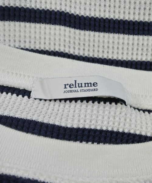 JOURNAL STANDARD relume（ジャーナルスタンダードレリューム）Tシャツ・カットソー 紺 サイズ:F レディース/2200641142031