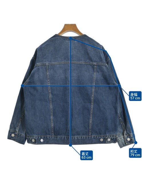 JOURNAL STANDARD relume（ジャーナルスタンダードレリューム）デニムジャケット 青 サイズ:F レディース/2200633354084