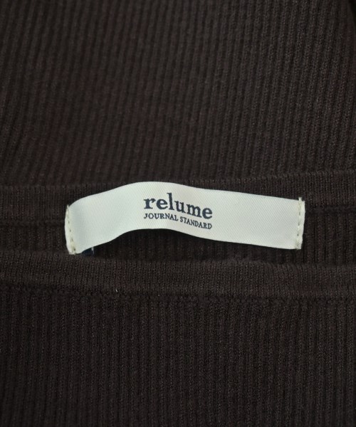 JOURNAL STANDARD relume（ジャーナルスタンダードレリューム）ニット・セーター 茶 サイズ:F レディース/2200639230030