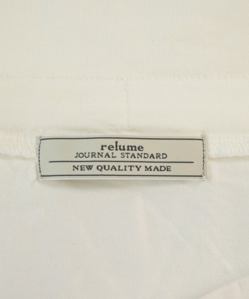 JOURNAL STANDARD relume（ジャーナルスタンダードレリューム）Tシャツ・カットソー 白 サイズ:F レディース/2200641937095