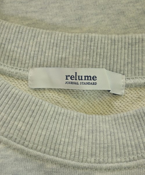 JOURNAL STANDARD relume（ジャーナルスタンダードレリューム）スウェット グレー サイズ:F レディース/2200650109018