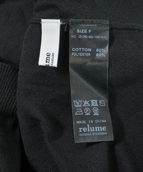 JOURNAL STANDARD relume（ジャーナルスタンダードレリューム）ニット・セーター 黒 サイズ:F レディース/2200639756127