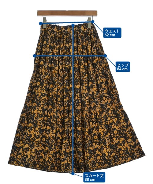 JOURNAL STANDARD relume（ジャーナルスタンダードレリューム）ロング・マキシ丈スカート 黒 サイズ:F レディース/2200642449115