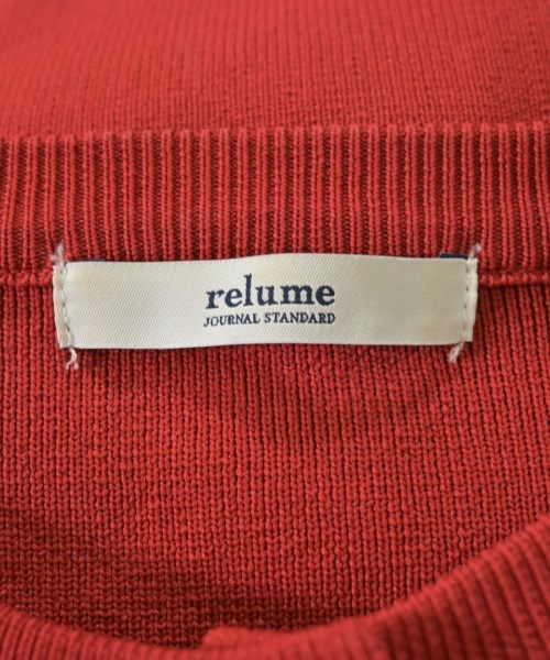JOURNAL STANDARD relume（ジャーナルスタンダードレリューム）カーディガン 赤 サイズ:F レディース/2200650338043