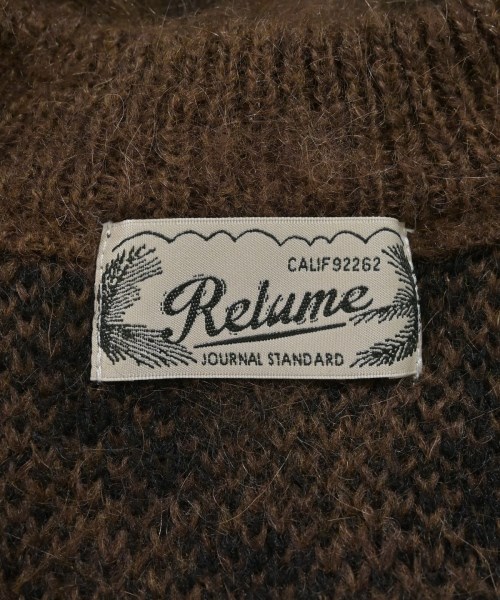 JOURNAL STANDARD relume（ジャーナルスタンダードレリューム）カーディガン 茶 サイズ:F レディース/2200640620271