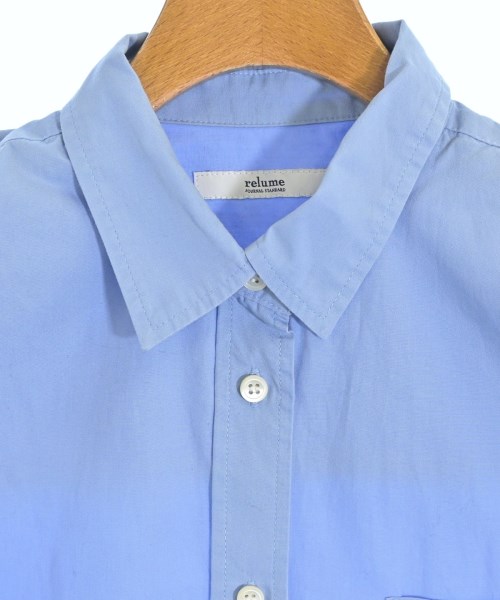 JOURNAL STANDARD relume（ジャーナルスタンダードレリューム）カジュアルシャツ 青 サイズ:F レディース/2200640901059