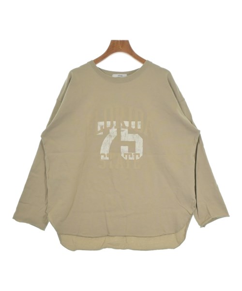 JOURNAL STANDARD relume(ジャーナルスタンダードレリューム)Tシャツ・カットソー ベージュ サイズ:F/2200641449024