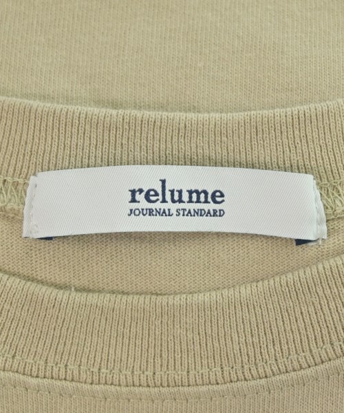 JOURNAL STANDARD relume（ジャーナルスタンダードレリューム）Tシャツ・カットソー ベージュ サイズ:F レディース/2200641449024