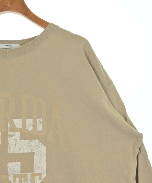 JOURNAL STANDARD relume（ジャーナルスタンダードレリューム）Tシャツ・カットソー ベージュ サイズ:F レディース/2200641449024