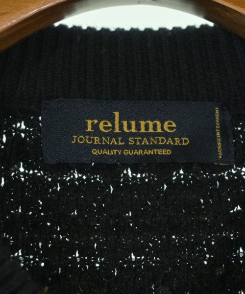 JOURNAL STANDARD relume（ジャーナルスタンダードレリューム）カーディガン 黒 サイズ:F レディース/2200646197067