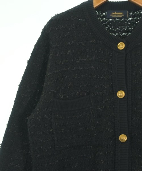 JOURNAL STANDARD relume（ジャーナルスタンダードレリューム）カーディガン 黒 サイズ:F レディース/2200646197067