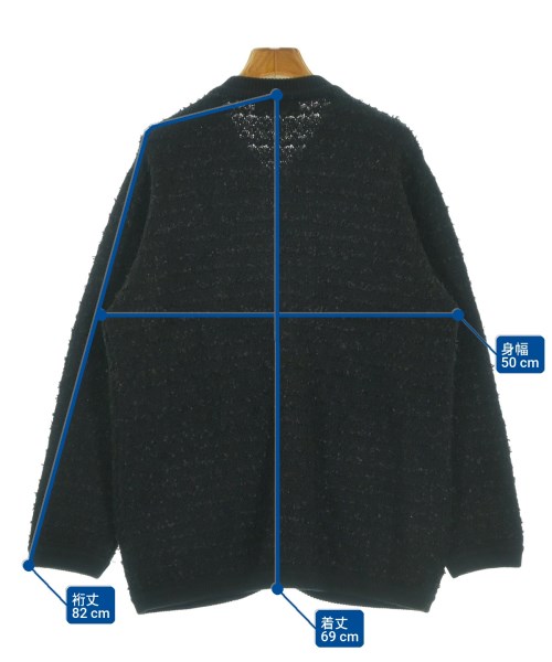 JOURNAL STANDARD relume（ジャーナルスタンダードレリューム）カーディガン 黒 サイズ:F レディース/2200646197067