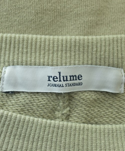 JOURNAL STANDARD relume（ジャーナルスタンダードレリューム）スウェット カーキ サイズ:F レディース/2200644811118