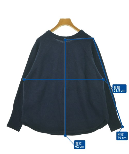 JOURNAL STANDARD relume（ジャーナルスタンダードレリューム）ニット・セーター 紺 サイズ:F レディース/2200648302025