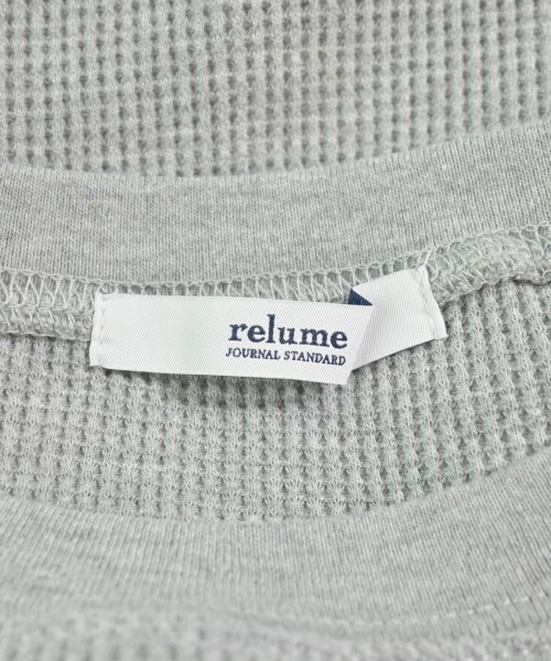 JOURNAL STANDARD relume（ジャーナルスタンダードレリューム）Tシャツ・カットソー グレー サイズ:F レディース/2200650942066