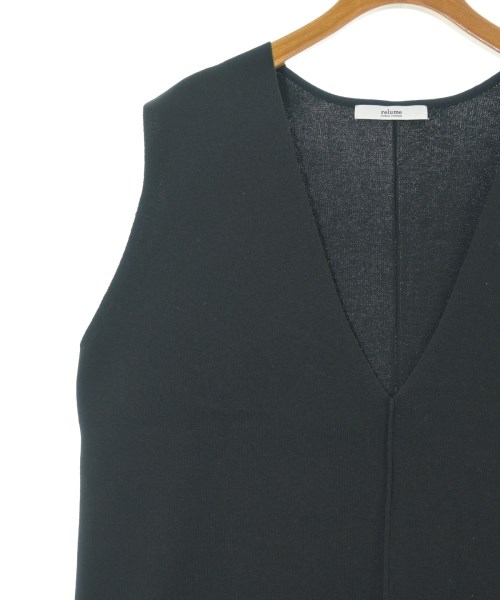JOURNAL STANDARD relume（ジャーナルスタンダードレリューム）ベスト 黒 サイズ:F レディース/2200624360049