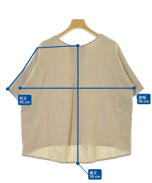 JOURNAL STANDARD relume（ジャーナルスタンダードレリューム）Tシャツ・カットソー ベージュ サイズ:F レディース/2200642859044